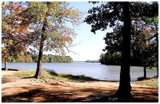 View from the campground